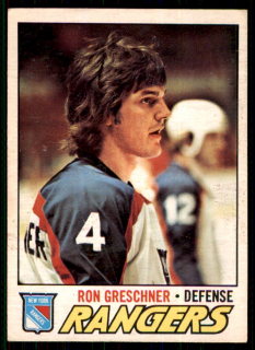 Hokejová karta Ron Greschner O-Pee-Chee 1977-78 řadová č. 256