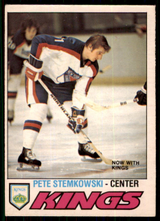 Hokejová karta Pete Stemkowski O-Pee-Chee 1977-78 řadová č. 272