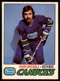 Hokejová karta John Grisdale O-Pee-Chee 1977-78 řadová č. 277