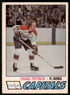 Hokejová karta Craig Patrick O-Pee-Chee 1977-78 řadová č. 278
