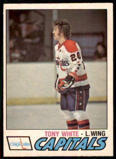 Hokejová karta Tony Whites O-Pee-Chee 1977-78 řadová č. 314