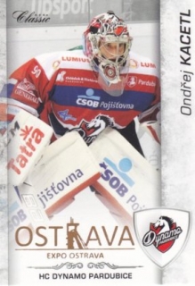 Hokejová karta Ondřej Kacetl OFS 17/18 S.I. Expo Ostrava base 1 of 8