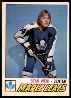 Hokejová karta Stan Weir O-Pee-Chee 1977-78 řadová č. 356
