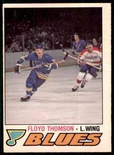 Hokejová karta Floyd Thomson O-Pee-Chee 1977-78 řadová č. 358