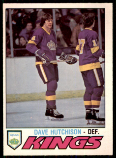 Hokejová karta Dave Hutchinson O-Pee-Chee 1977-78 řadová č. 380