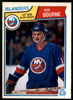 Hokejová karta Bob Bourne O-Pee-Chee 1983-84 řadová č. 4