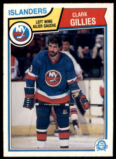Hokejová karta Clark Gillies O-Pee-Chee 1983-84 řadová č. 6