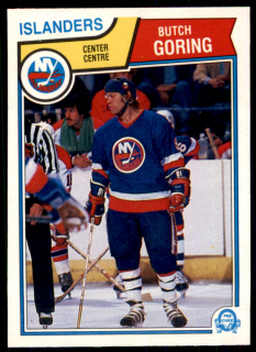 Hokejová karta Butch Goring O-Pee-Chee 1983-84 řadová č. 7