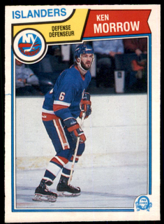 Hokejová karta Ken Morrow O-Pee-Chee 1983-84 řadová č. 13