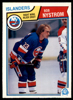 Hokejová karta Bob Nystrom O-Pee-Chee 1983-84 řadová č. 14