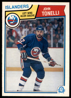 Hokejová karta John Tonelli O-Pee-Chee 1983-84 řadová č. 20
