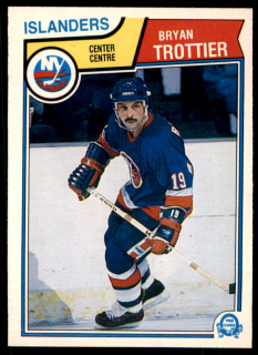 Hokejová karta Bryan Trottier O-Pee-Chee 1983-84 řadová č. 21