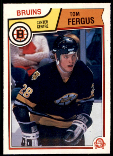 Hokejová karta Tom Fergus O-Pee-Chee 1983-84 řadová č. 49
