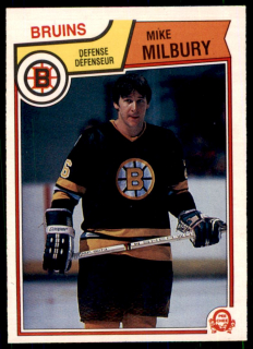 Hokejová karta Mike Milbury O-Pee-Chee 1983-84 řadová č. 55