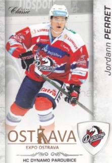 Hokejová karta Jordan Perret OFS 17/18 S.I. Expo Ostrava base 1 of 8