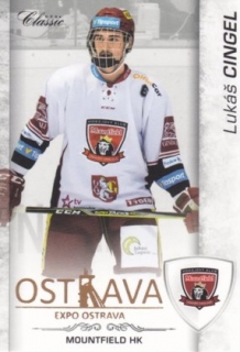 Hokejová karta Lukáš Cingel OFS 17/18 S.I. Expo Ostrava base 1 of 8