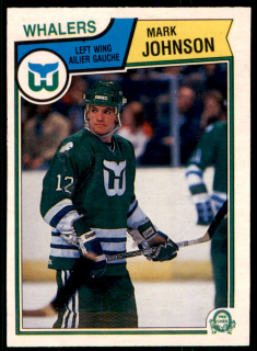 Hokejová karta Mark Johnson O-Pee-Chee 1983-84 řadová č. 140
