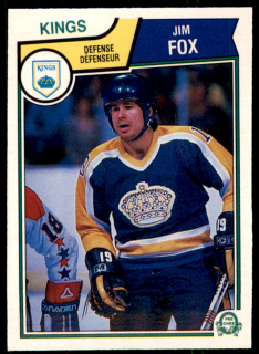 Hokejová karta Jim Fox O-Pee-Chee 1983-84 řadová č. 154