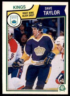 Hokejová karta Dave Taylor O-Pee-Chee 1983-84 řadová č. 163