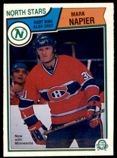 Hokejová karta Mark Napier O-Pee-Chee 1983-84 řadová č. 192