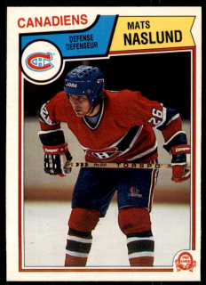 Hokejová karta Mats Naslund O-Pee-Chee 1983-84 Rookie č. 193