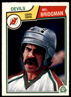 Hokejová karta Mel Bridgman O-Pee-Chee 1983-84 řadová č. 226