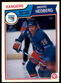Hokejová karta Anders Hedberg O-Pee-Chee 1983-84 řadová č. 245