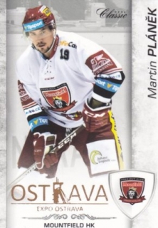 Hokejová karta Martin Pláňek OFS 17/18 S.I. Expo Ostrava base 1 of 8
