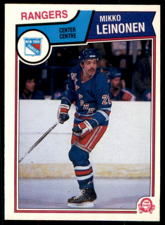 Hokejová karta Mikko Leinonen O-Pee-Chee 1983-84 řadová č. 248