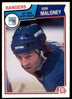 Hokejová karta Don Maloney O-Pee-Chee 1983-84 řadová č. 250