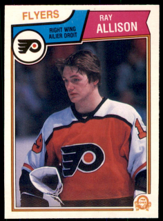 Hokejová karta Ray Allison O-Pee-Chee 1983-84 řadová č. 259