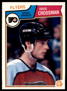 Hokejová karta Doug Crossman O-Pee-Chee 1983-84 řadová č. 263