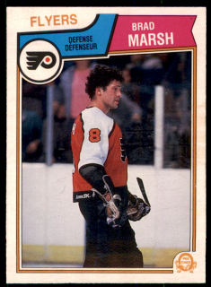 Hokejová karta Brad Marsh O-Pee-Chee 1983-84 řadová č. 269