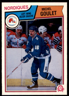 Hokejová karta Michel Goulet O-Pee-Chee 1983-84 řadová č. 292