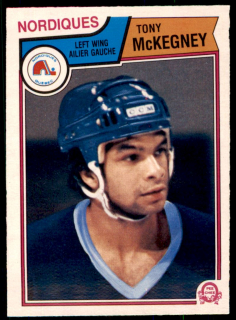 Hokejová karta Tony McKegney O-Pee-Chee 1983-84 řadová č. 296