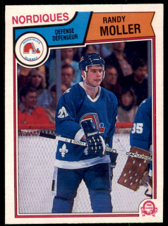 Hokejová karta Randy Moller O-Pee-Chee 1983-84 řadová č. 297