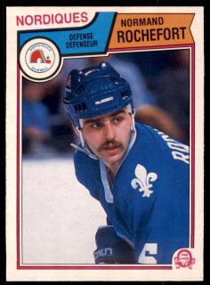 Hokejová karta Normand Rochefort O-Pee-Chee 1983-84 řadová č. 300