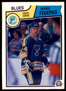 Hokejová karta Bernie Federko O-Pee-Chee 1983-84 řadová č. 315