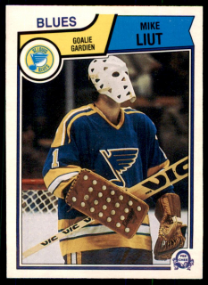 Hokejová karta Mike Liut O-Pee-Chee 1983-84 řadová č. 316