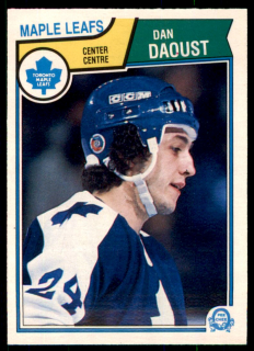 Hokejová karta Dan Daoust O-Pee-Chee 1983-84 řadová č. 328