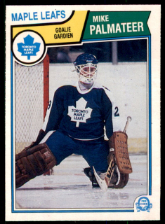 Hokejová karta Mike Palmateer O-Pee-Chee 1983-84 řadová č. 338