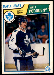 Hokejová karta Walt Poddubny O-Pee-Chee 1983-84 řadová č. 339