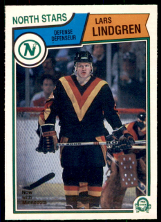 Hokejová karta Lars Lindgren O-Pee-Chee 1983-84 řadová č. 354