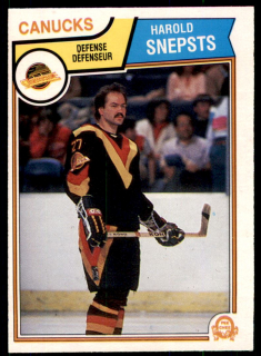 Hokejová karta Harold Snepsts O-Pee-Chee 1983-84 řadová č. 360
