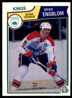 Hokejová karta Brian Engblom O-Pee-Chee 1983-84 řadová č. 368
