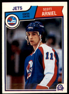Hokejová karta Scott Arniel O-Pee-Chee 1983-84 řadová č. 379