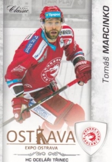 Hokejová karta Tomáš Marcinko OFS 17/18 S.I. Expo Ostrava base 1 of 8