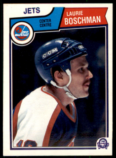 Hokejová karta Laurie Boschman O-Pee-Chee 1983-84 řadová č. 381