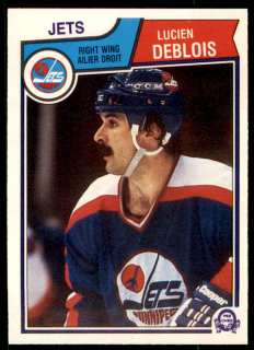 Hokejová karta Lucien Deblois O-Pee-Chee 1983-84 řadová č. 383