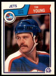 Hokejová karta Tim Young O-Pee-Chee 1983-84 řadová č. 395
